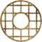 Ekena Millwork O'Neal Architectural Grade PVC Pierced Ceiling Medallion, Antiqued Bronze, 20"OD x 7 1/4"ID x 1/2"P CMPP20ONABZ - alternate 1